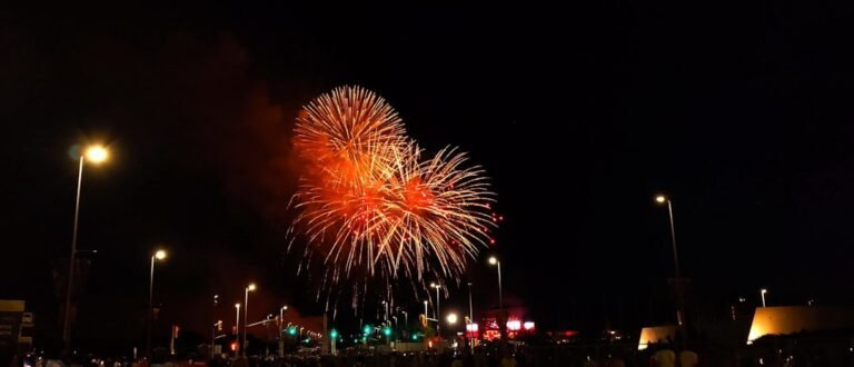 Photo Fireworks display